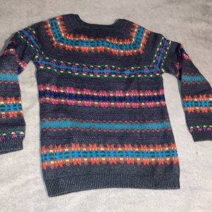 Vintage Old Navy soft warm multicolor sweater
